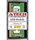 A-Tech 8GB DDR4 2933MHz PC4-23400 (PC4-2933Y) CL21 UDIMM 1.2V Non